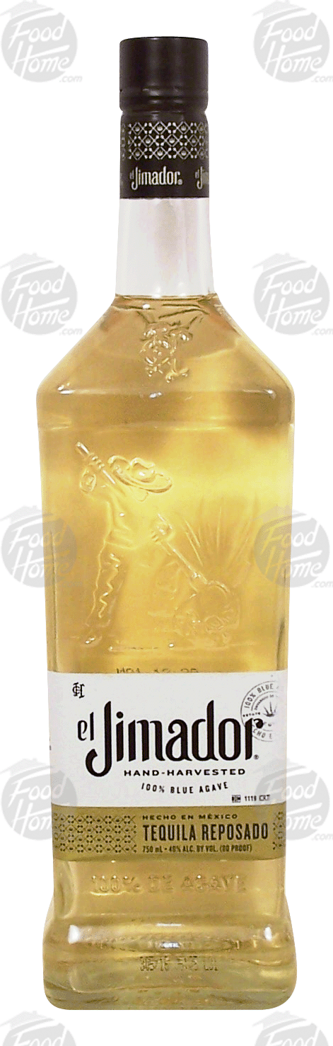 el Jimador Hand-Harvested tequila reposado, 100% blue agave, 40% alc. by vol. Full-Size Picture